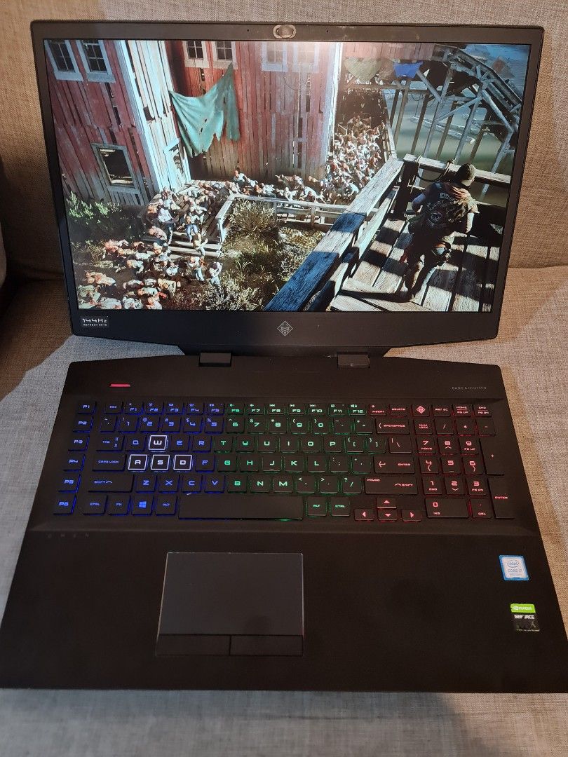 HP Omen Ultra Gaming RTX 2080 8GB VRAM i7 9750H 4.5GHz