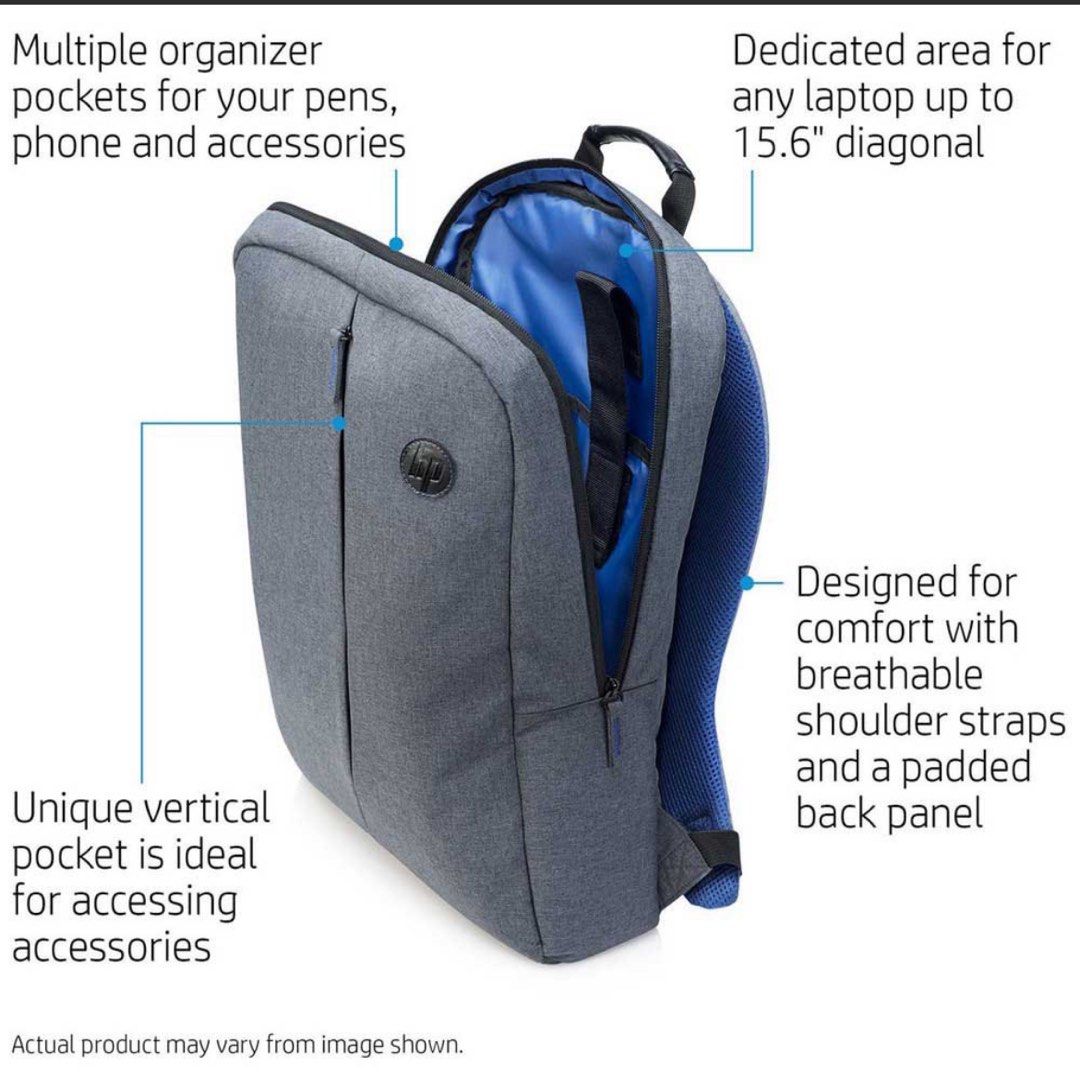 Backpack with sales organizer pocket