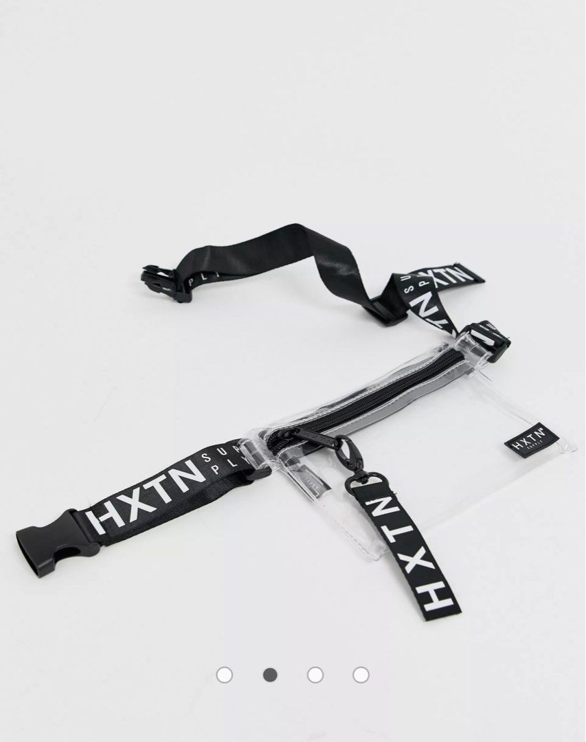 HXTN SUPPLY TRANSPARENT CROSS BODY BUM BAG Men s Fashion Bags