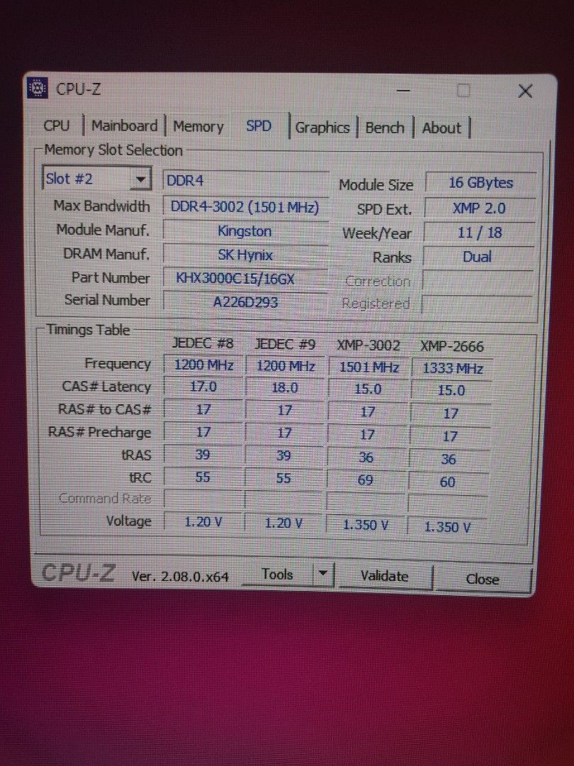 Hyper X Predator 16GB XMP2.0 - 3000mhz(HX430C15PB3/16), Computers ...