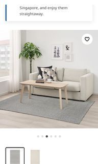 Ikea Rug, high pile, off-white, 4 ' 4 x6 ' 5  426.8817.638
