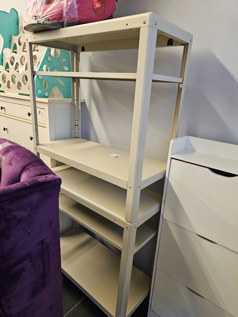Kolbjörn shelving outlet unit with cabinet