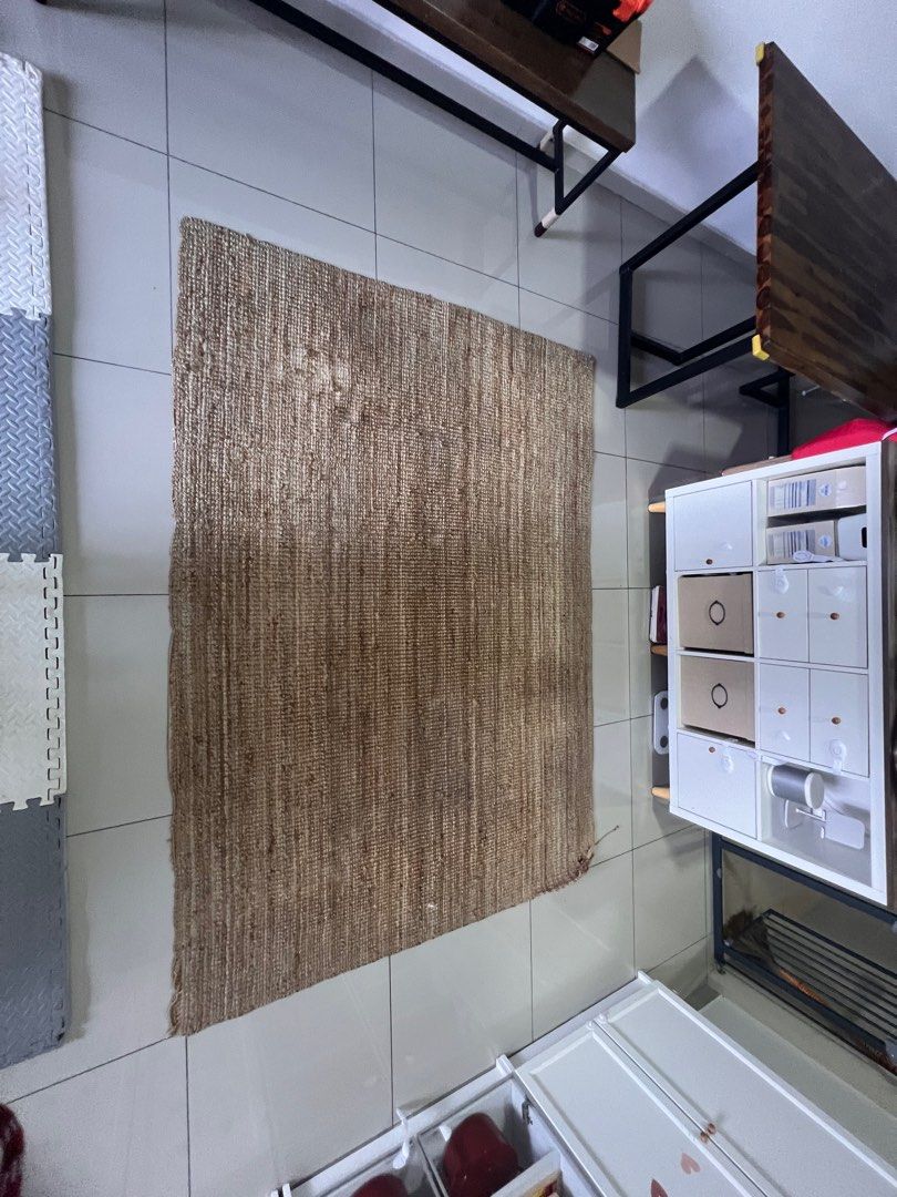 Ikea Lohals Jute Rug, Furniture & Home Living, Home Decor, Carpets