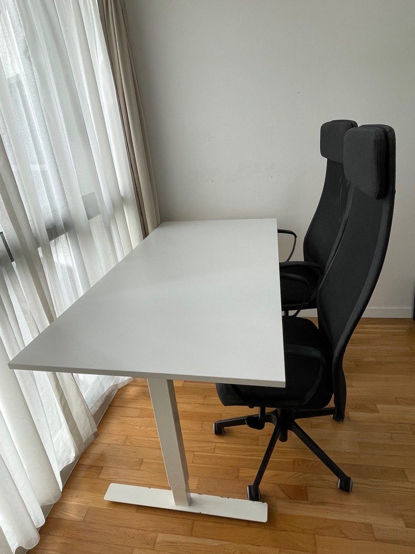 IKEA office chair self pickup at 27 Miltonia CL, Furniture & Home