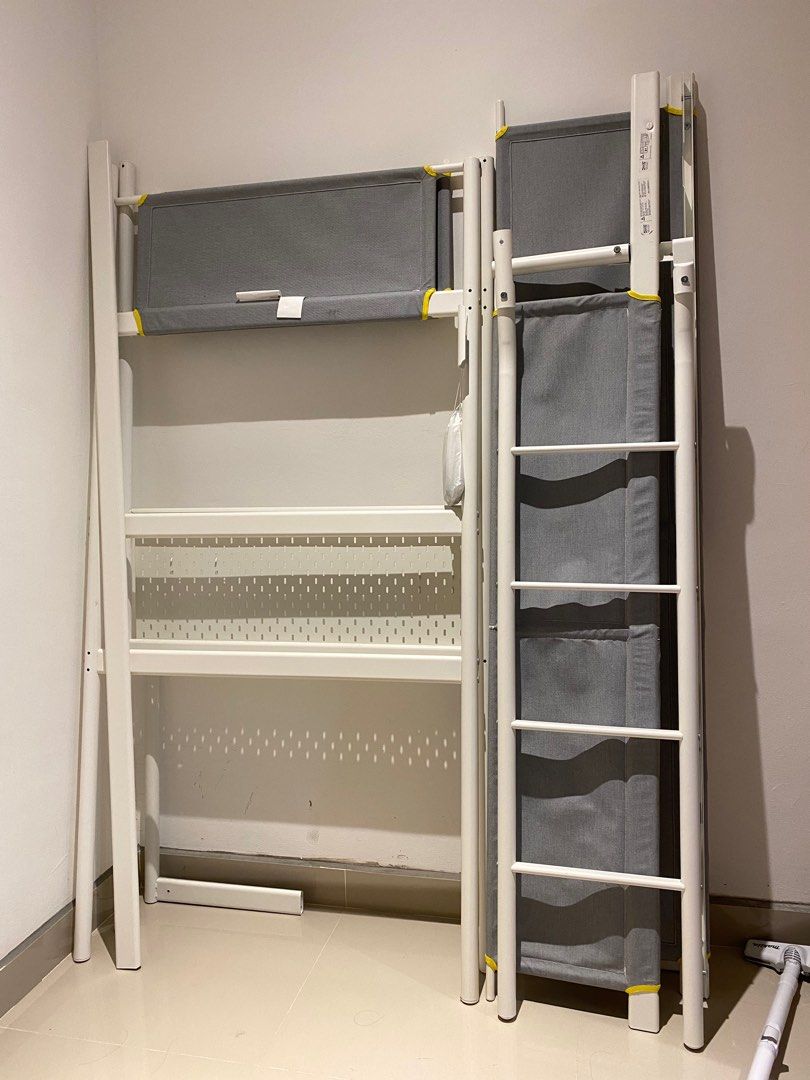Ikea Vitval loft bed frame, Furniture & Home Living, Furniture, Bed