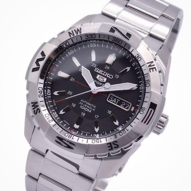 Seiko 5 sports best sale men's automatic snzj05j1