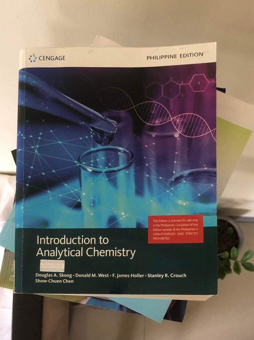 Introduction to Analytical Chemistry (Category: Textbooks) located in Bulacan. Submitted by bagsofwonder.ph (Listing ID 1261437431, Image 1). Description: .