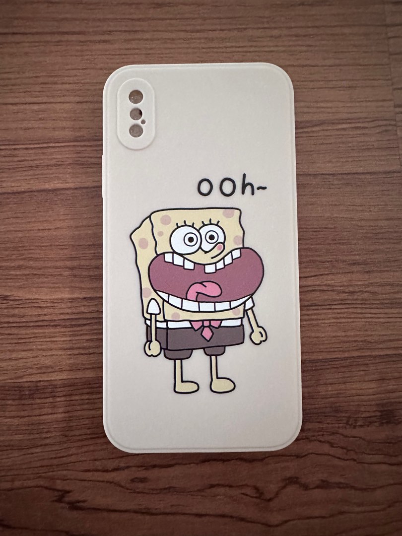 iPhone XS SpongeBob Square Pants Cover, Mobile Phones & Gadgets, Mobile &  Gadget Accessories, Cases & Covers on Carousell