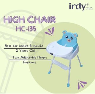 Free!!! IRDY Baby High Chair