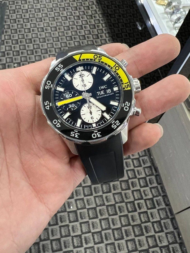 IWC AQUATIMER SWISS MADE AUTOMATIC CHRONOGRAPH IW376709 Luxury
