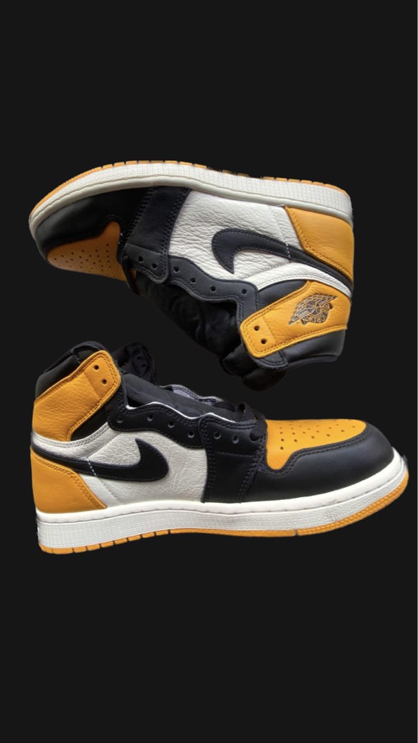 aj1 yellow toe