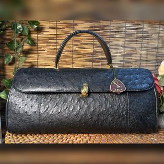 Original Ostrich leather bag JRA tag - Lorning's Sari-Sari