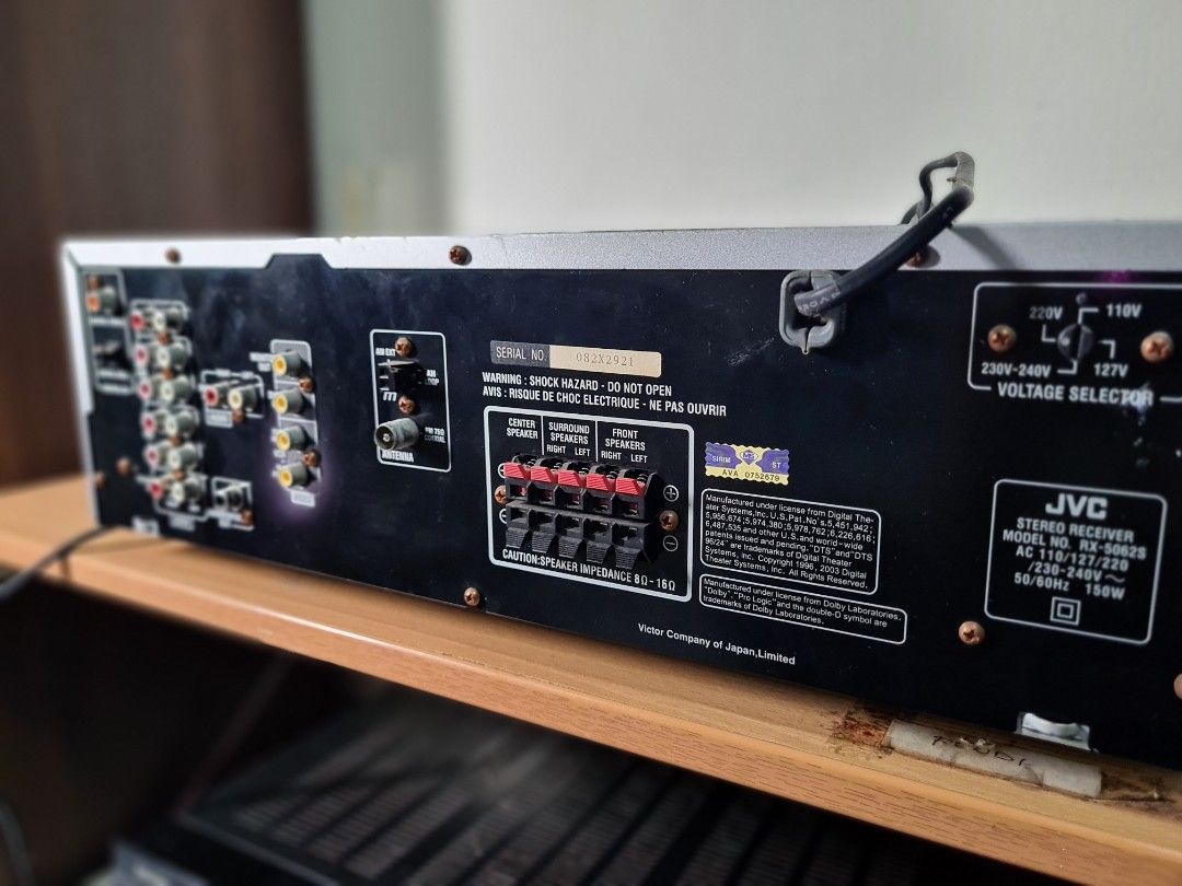 Jvc stereo receiver, Audio, Soundbars, Speakers & Amplifiers on Carousell