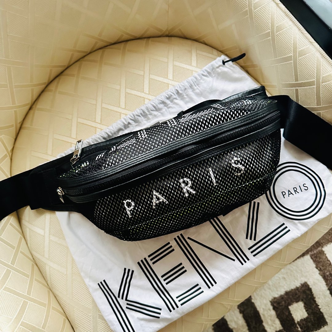 Kenzo Bum bag / belt bag / crossbody bag, Men's Fashion, Bags, Belt