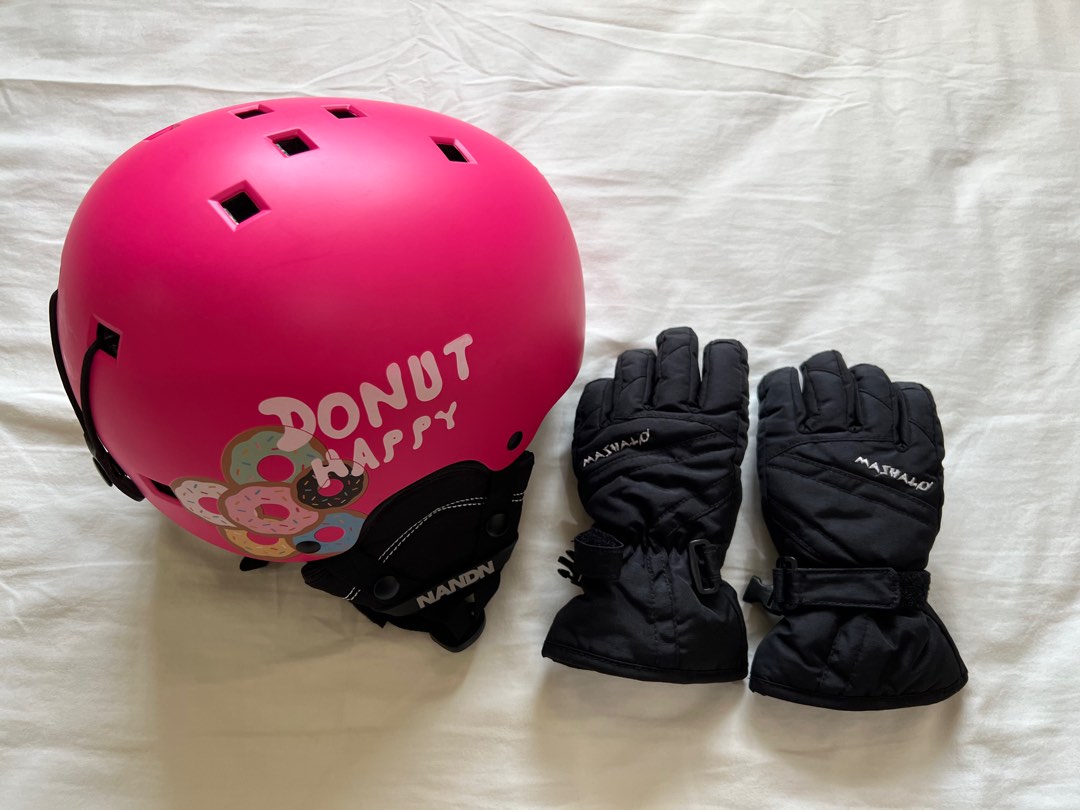Childrens ski helmet top