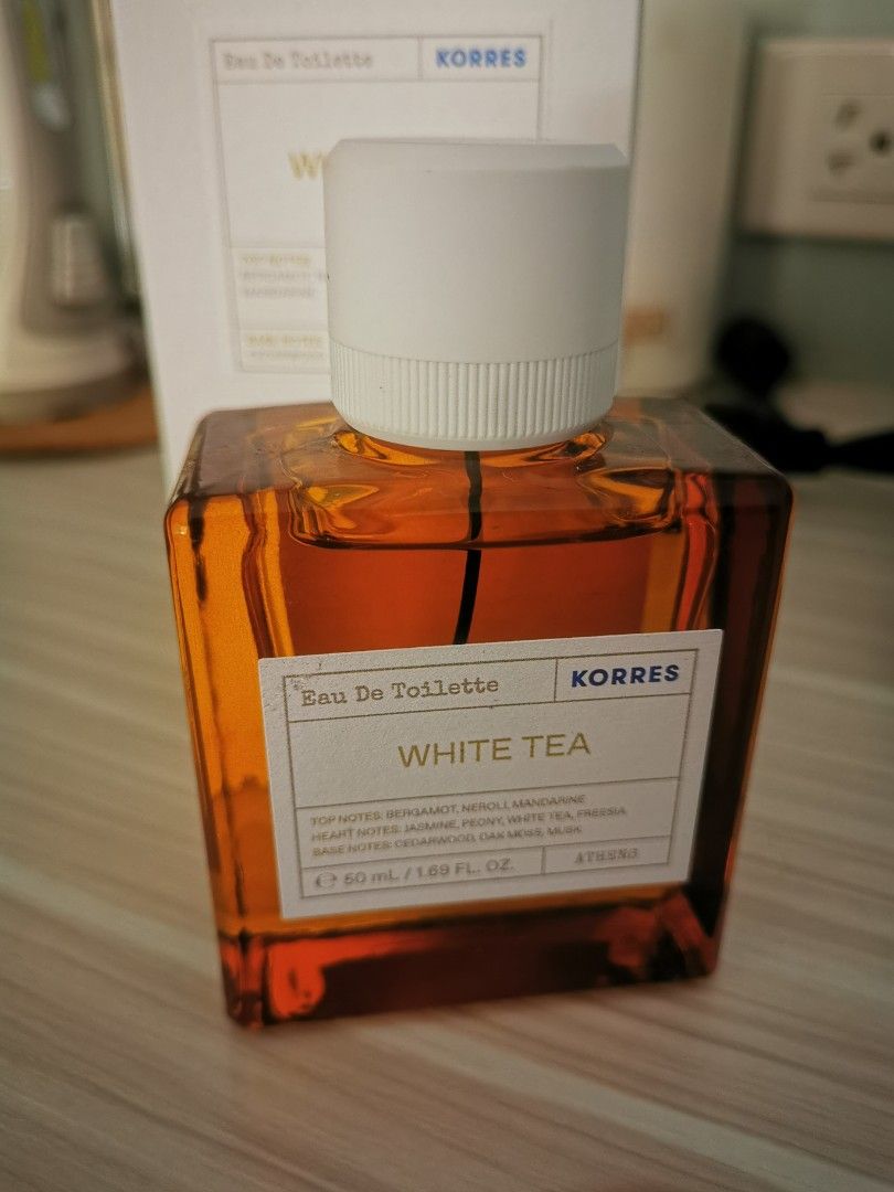 Korres white top tea perfume