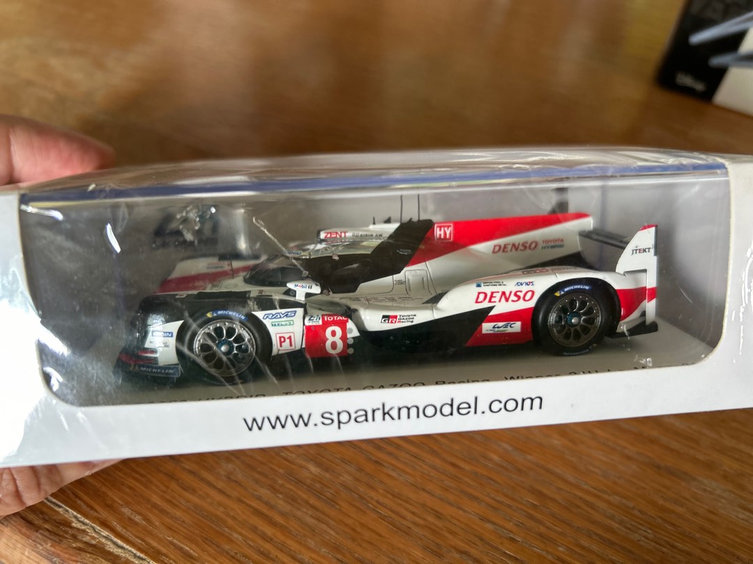 Le Mans Racing car 43LM18 Toyota TS050 Hybrid - TOYOTA GAZOO RACING Winner Le  Mans 2018 by SPARKS 1:43, Hobbies & Toys, Toys & Games on Carousell