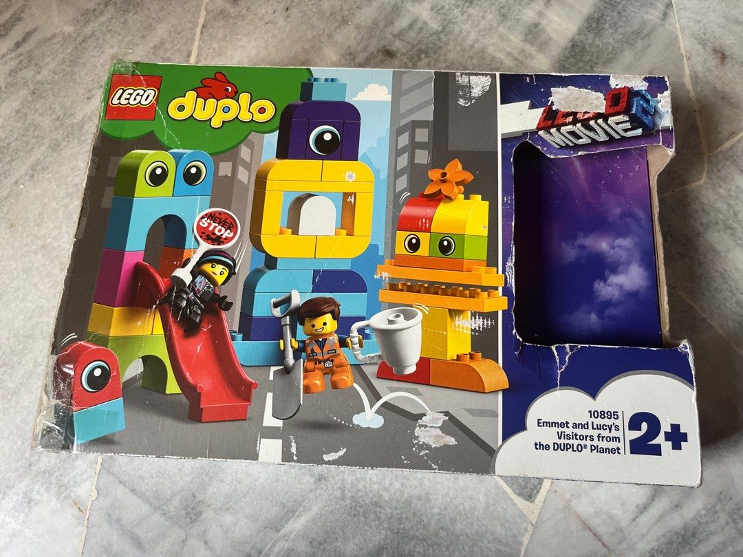 LEGO DUPLO The Movie 2 Emmet and Lucy's Visitors from The DUPLO Planet 10895,  Hobbies & Toys, Toys & Games on Carousell