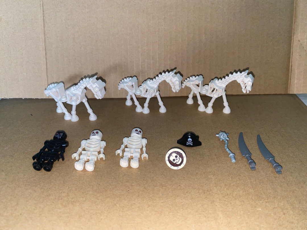 Lego skeleton horses and weapons Hobbies Toys Toys Games on Carousell