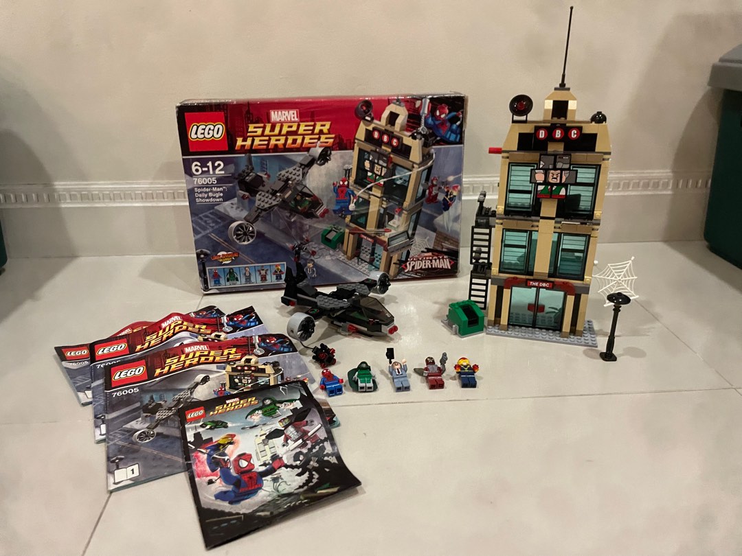 Lego spiderman daily bugle showdown deals