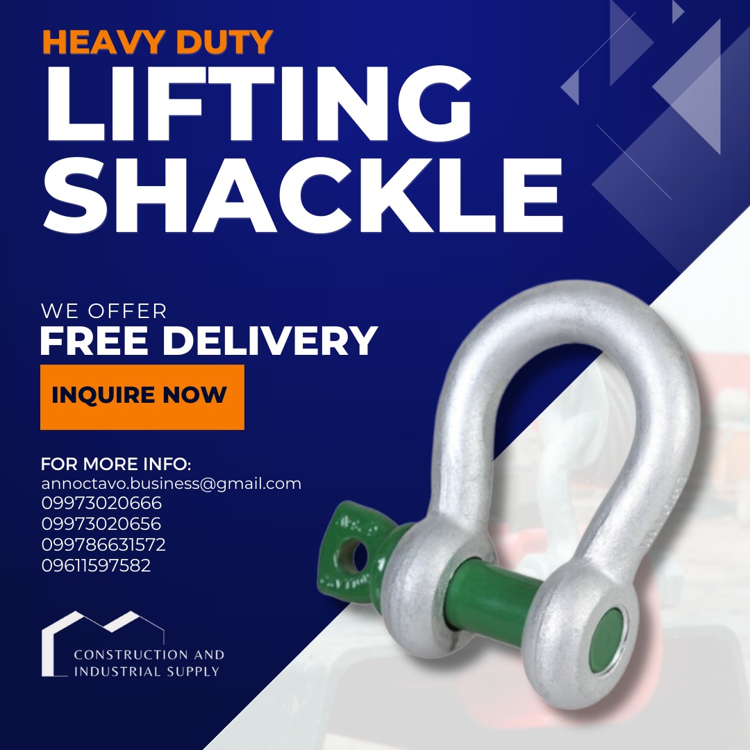 Lifting Gear Workplace Safety Load Distribution Shackle Types