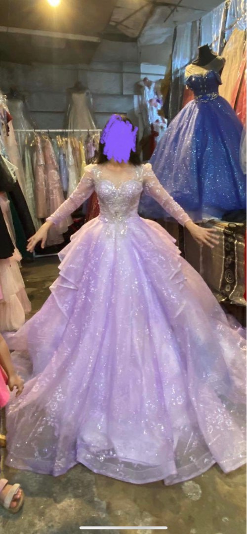 Lilac Gown For Rent Debut Ball Gown Women s Fashion Dresses
