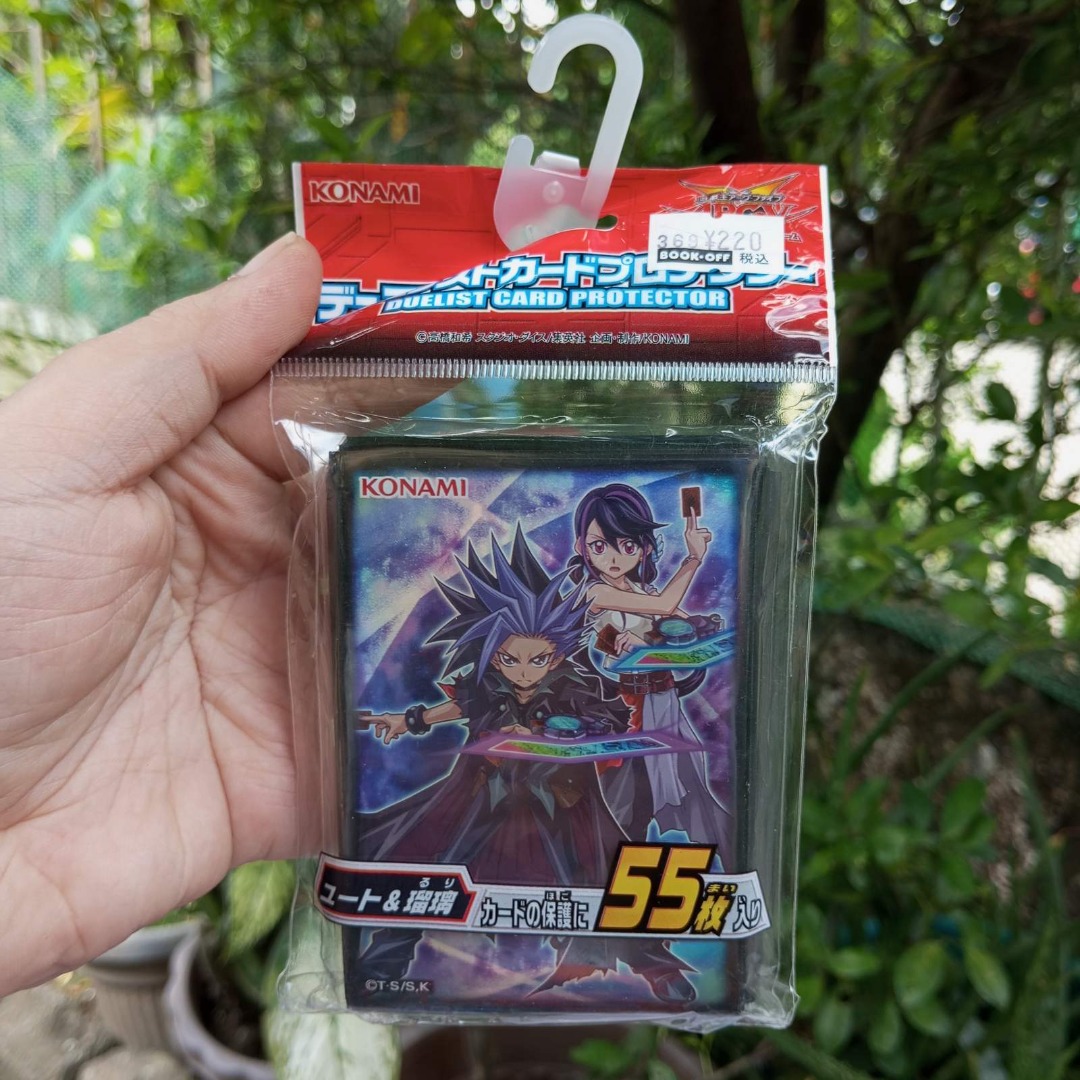 Limited YuGiOh Arc-V OCG Yuto and Ruri Sleeve Protector, Hobbies & Toys,  Toys & Games on Carousell