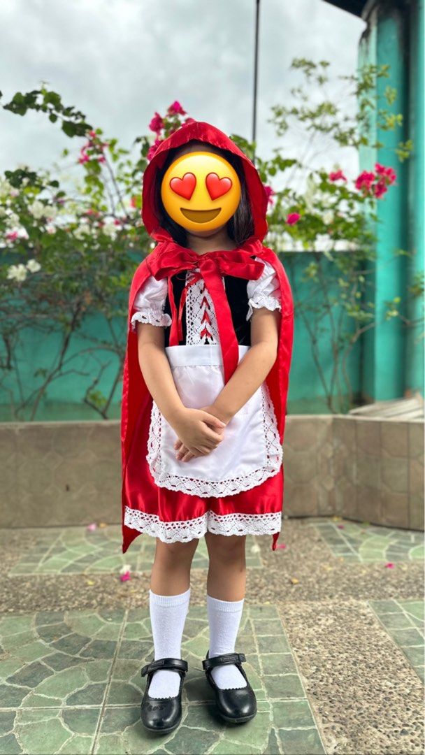 Little red riding hood dress 2025 up