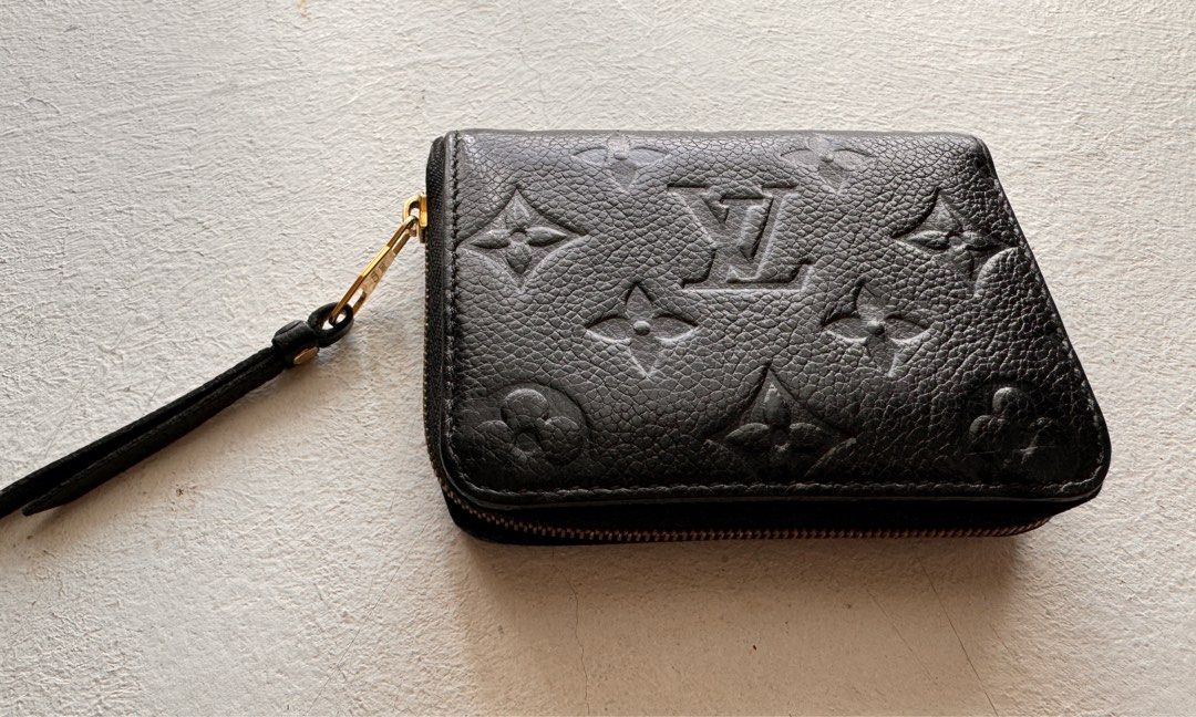 FULL SET Louis Vuitton LV Zippy Coin Purse ZCP in Empreinte Noir Black,  Luxury, Bags & Wallets on Carousell