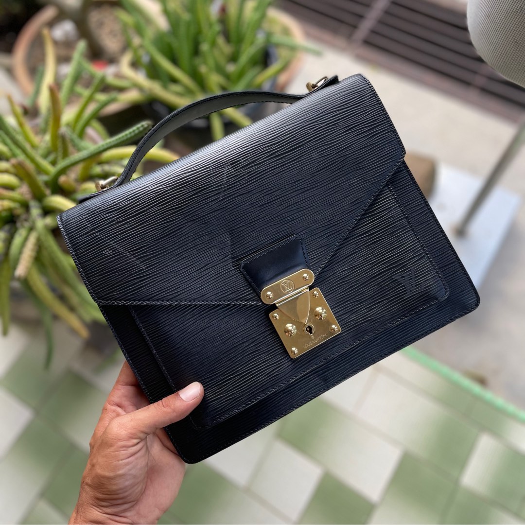 LOUIS VUITTON MONCEAU EPI NOIR REVIEW