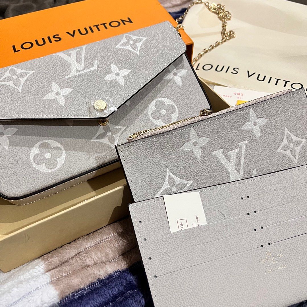 Brand New Louis Vuitton Slender Monogram Mens Wallet complete receipt.,  Luxury, Bags & Wallets on Carousell