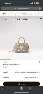 Lv scott box RARE, Luxury, Bags & Wallets on Carousell