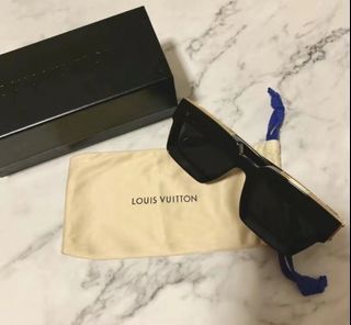 LOUIS VUITTON Cyclone Sunglasses Z1642W Transparent 1022431