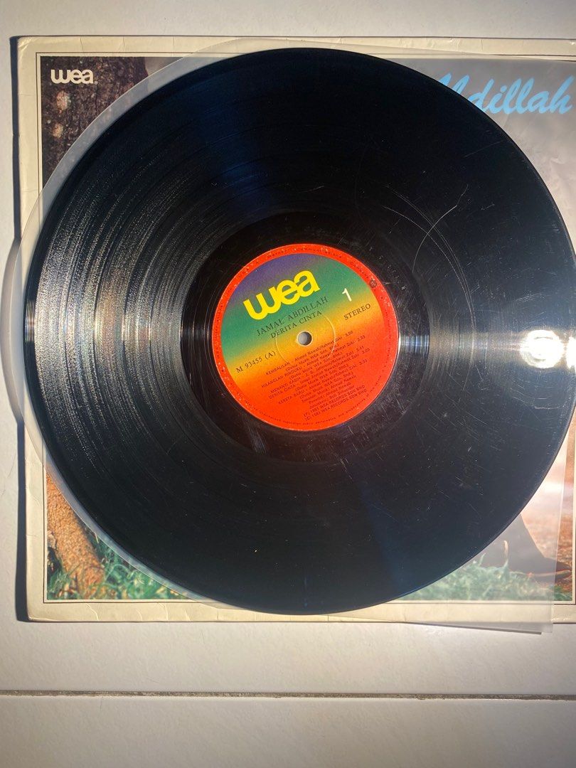 LP Vinyl Jamal Abdillah - Derita Cinta, Hobbies & Toys, Music