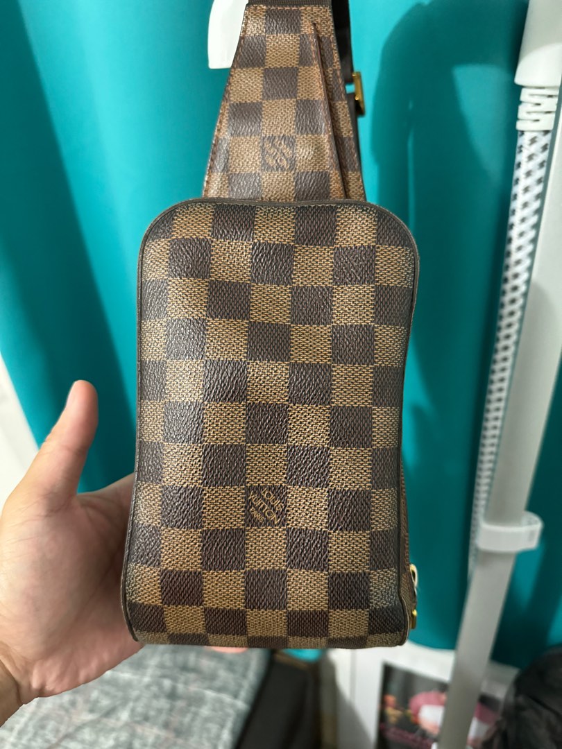 Louis Vuitton Geronimo Damier Ebene Rank A/AB No Inclusions, Luxury, Bags &  Wallets on Carousell