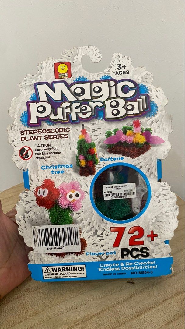 Magic Puffer Ball Toys Collectibles Mainan di Carousell