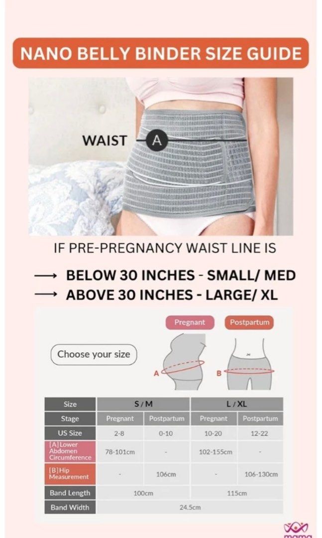 Mamaway Postpartum Binder, Babies & Kids, Maternity Care on Carousell