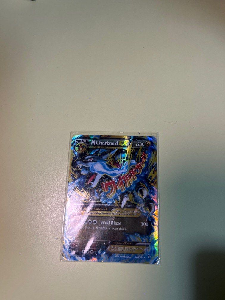 Mega Charizard EX, Hobbies &amp; Toys, Toys &amp; Games on Carousell