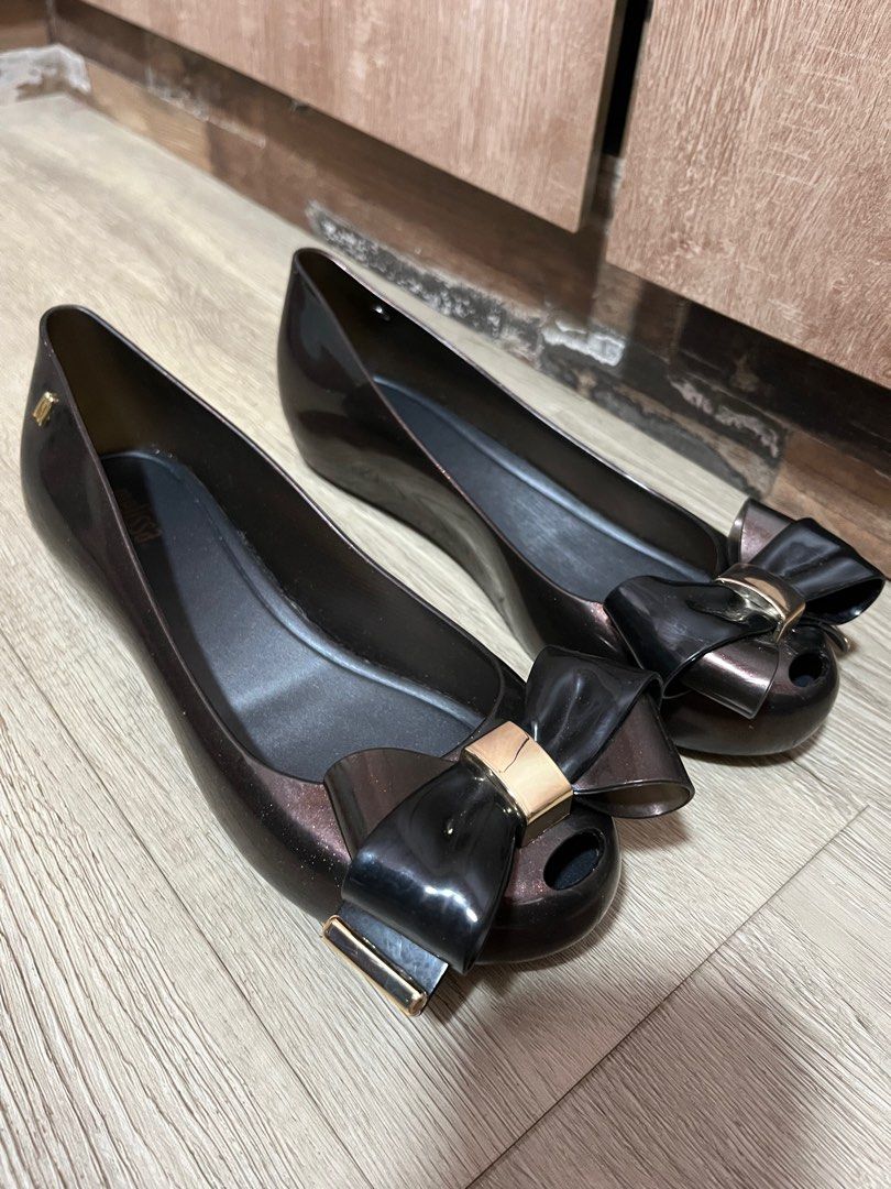 Melissa Flats Black