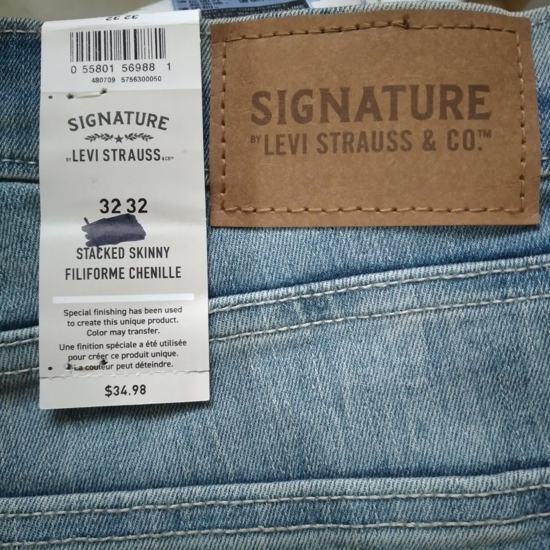 Mens levi strauss signature jeans sales
