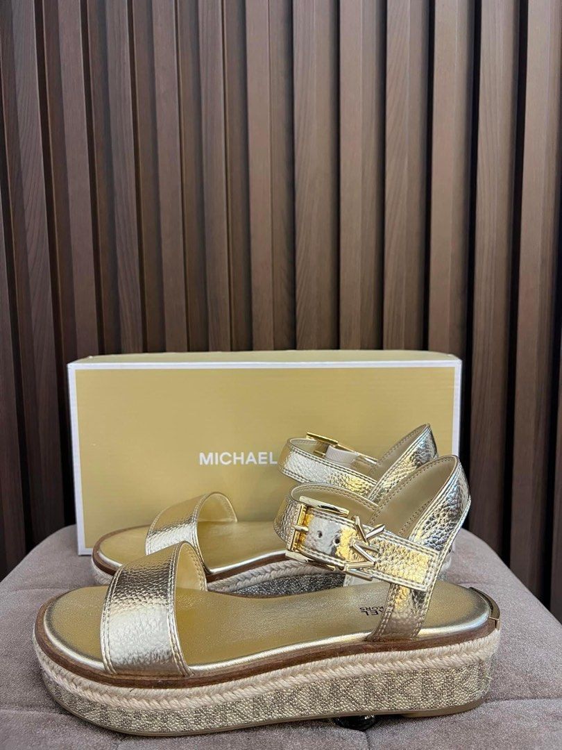 Michael kors richie espadrille wedge, Women's Fashion, Footwear