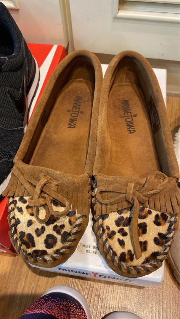 Minnetonka leopard on sale