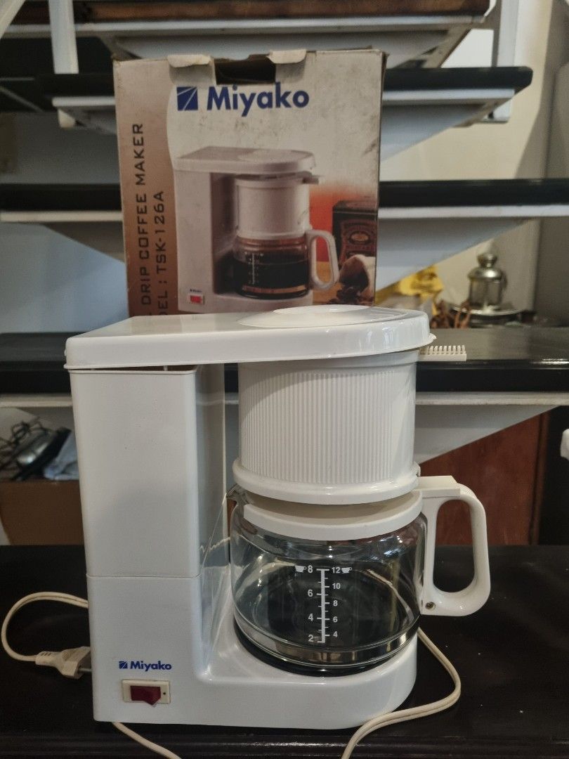 MIYAKO COFFEE MAKER DRIP Kitchen Appliances di Carousell