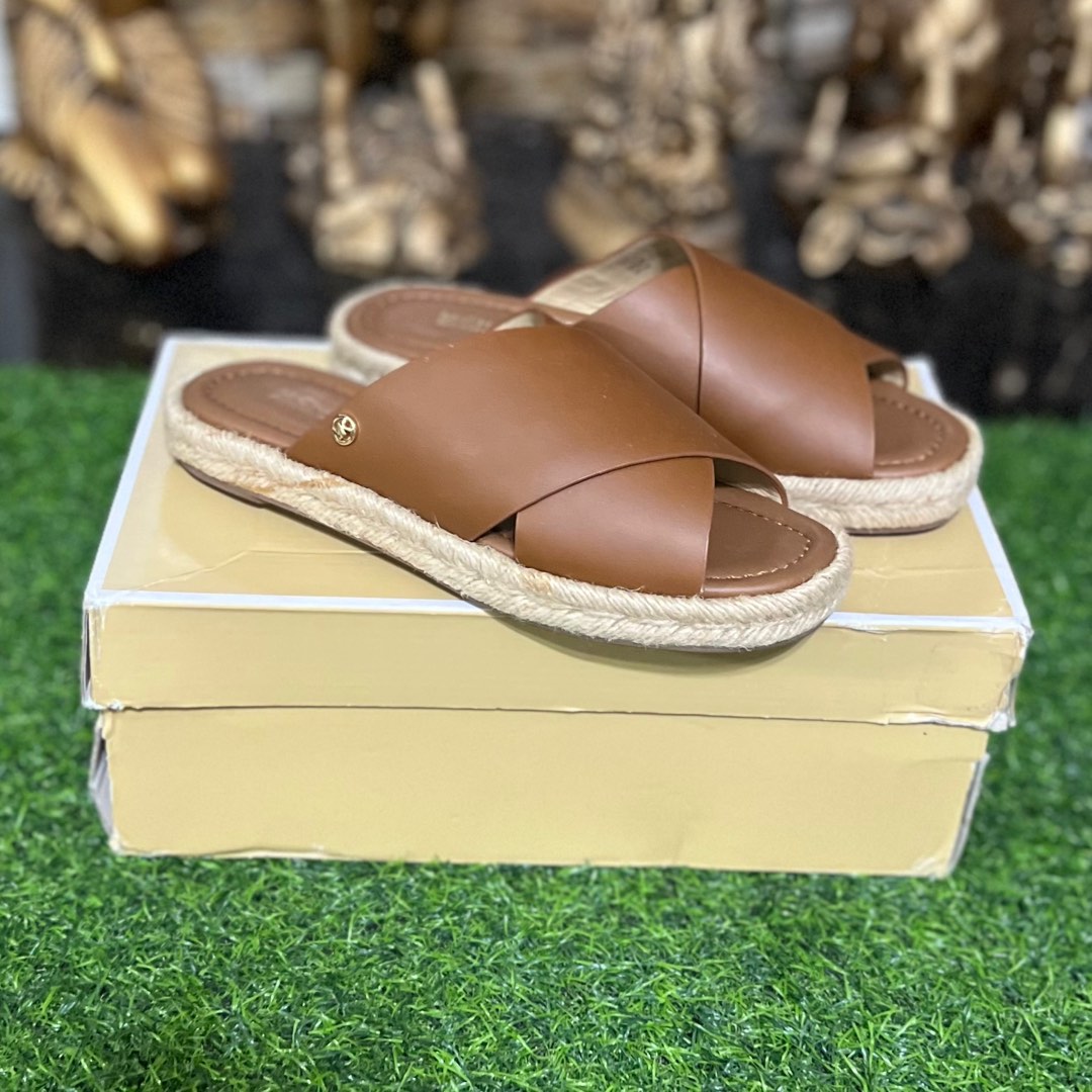 Michael kors linden slide sandals store