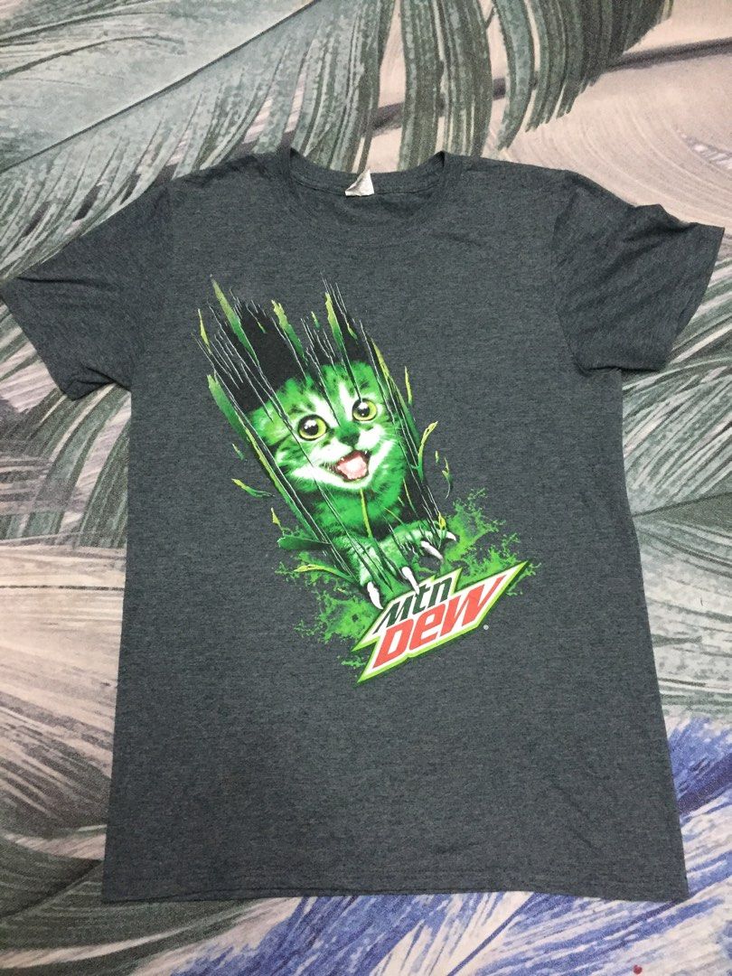 Mountain dew cat shirt discount
