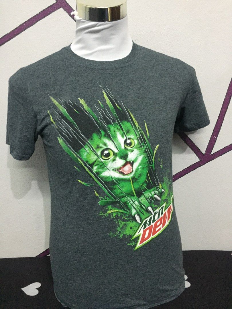 Mountain dew deals cat shirt