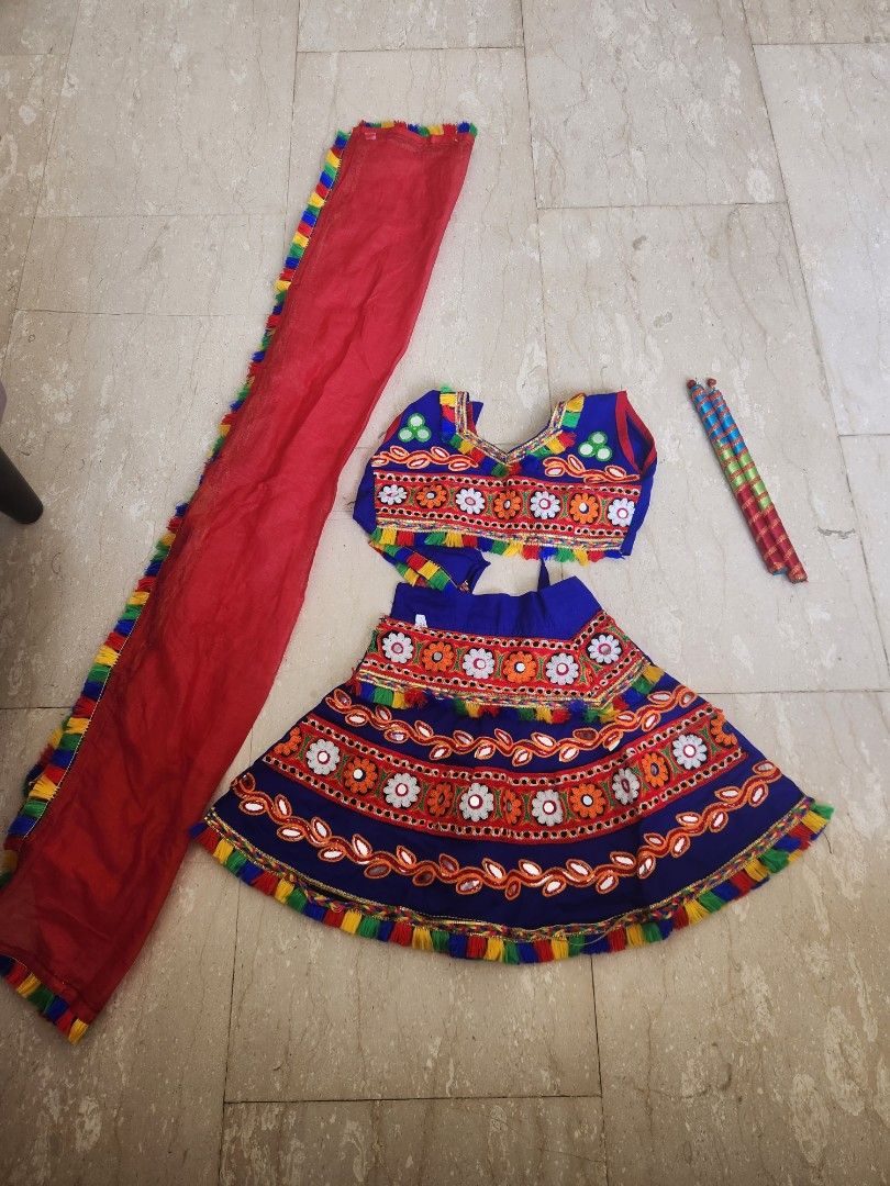 Dandiya dress for small girl on sale