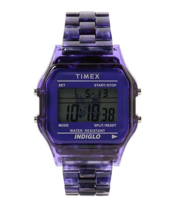 NEEDLES × TIMEX × BEAMS BOY / 別注Classic Digital Purple, 預購