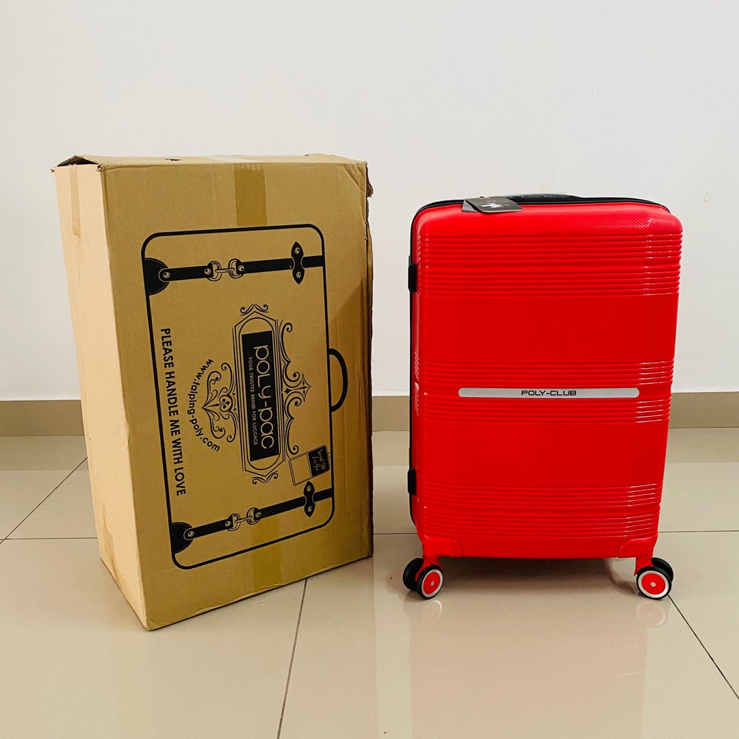 new-poly-club-24-inch-luggage-bag-red-color-men-s-fashion-bags