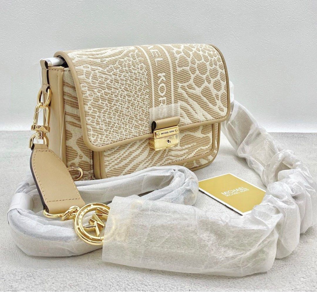 New tas authentic Michael Kors Bradshaw camel bag original MK